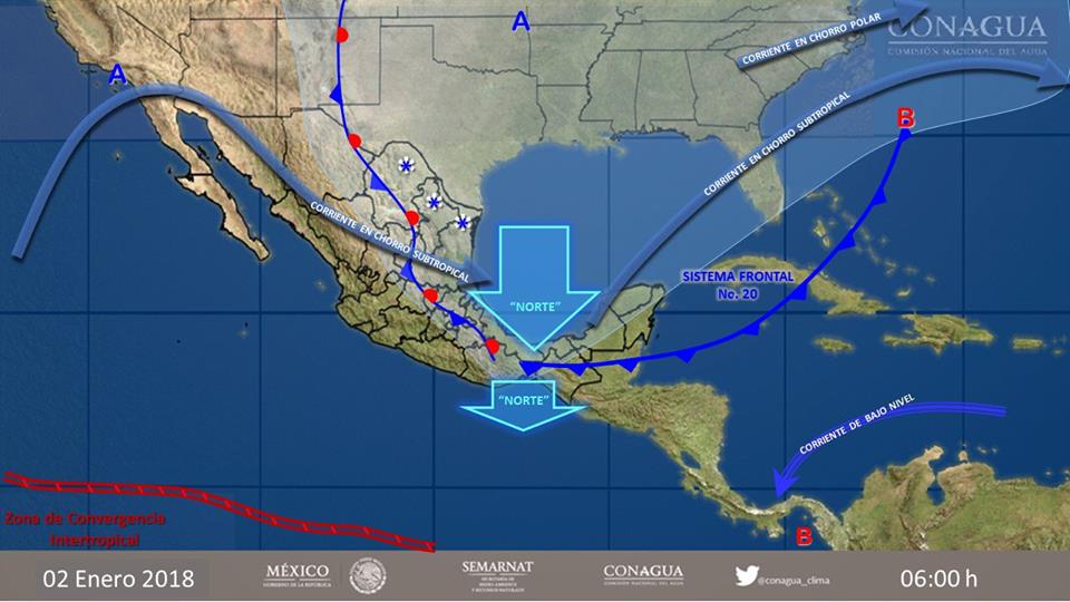 “Será enero más frío que diciembre, se estima la entrada de siete frentes”: CEAGUA