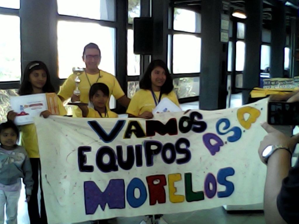 Ganan niñas morelenses campeonato nacional en robótica