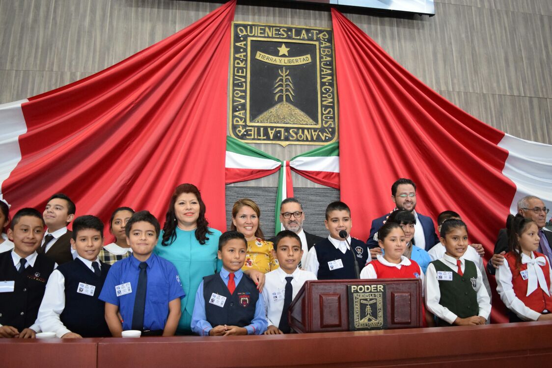 CELEBRAN SESIÓN SOLEMNE DEL PARLAMENTO INFANTIL 2018