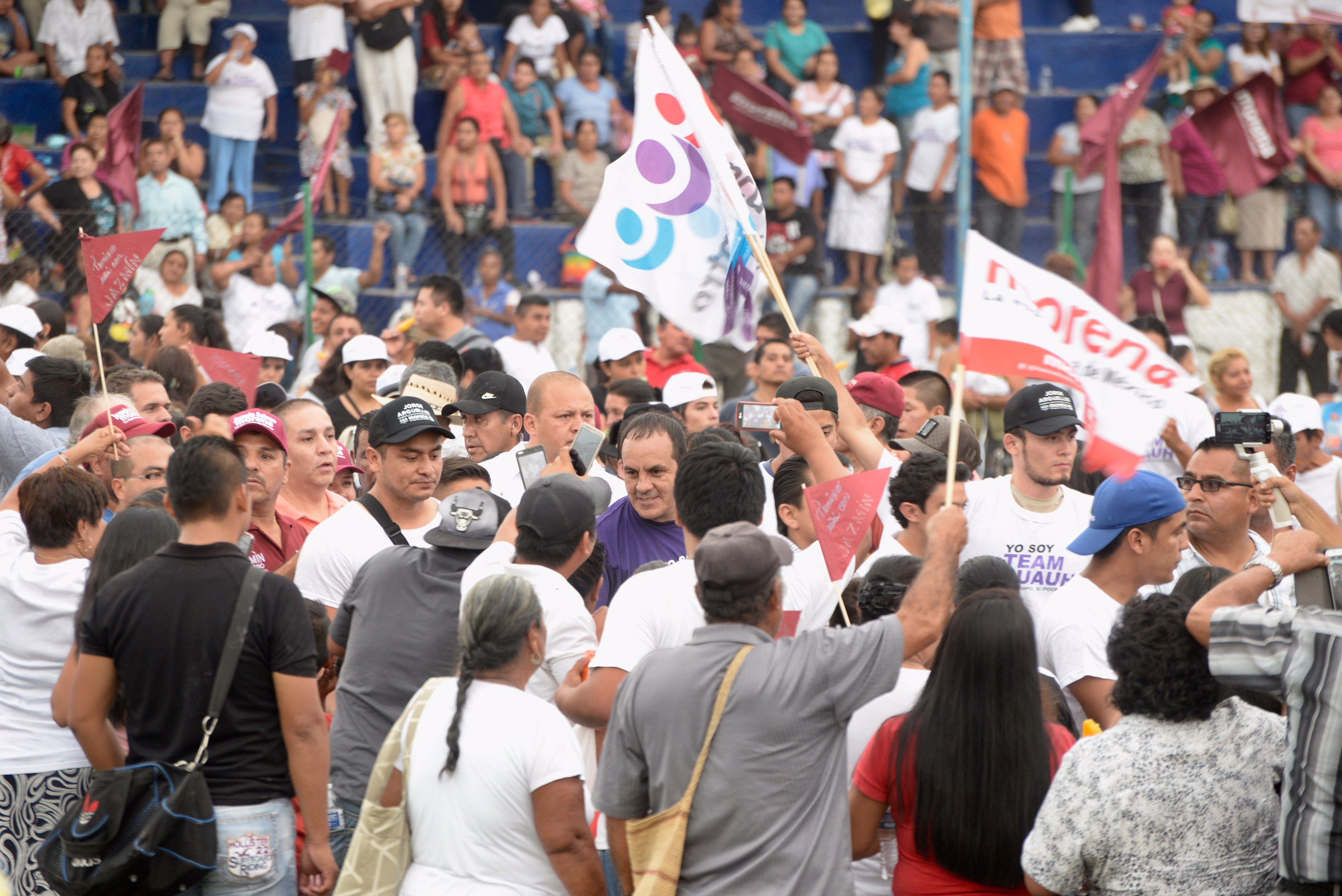“El respaldo de la gente es mi fortaleza para ganar”: Cuauhtémoc Blanco