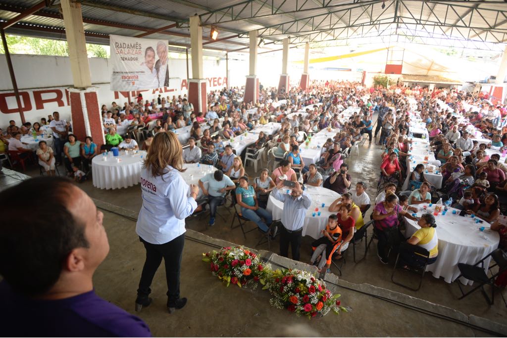 SÓLO UNIDOS VAMOS A LOGRAR LA TRANSFORMACIÓN DE MORELOS: LUCY MEZA
