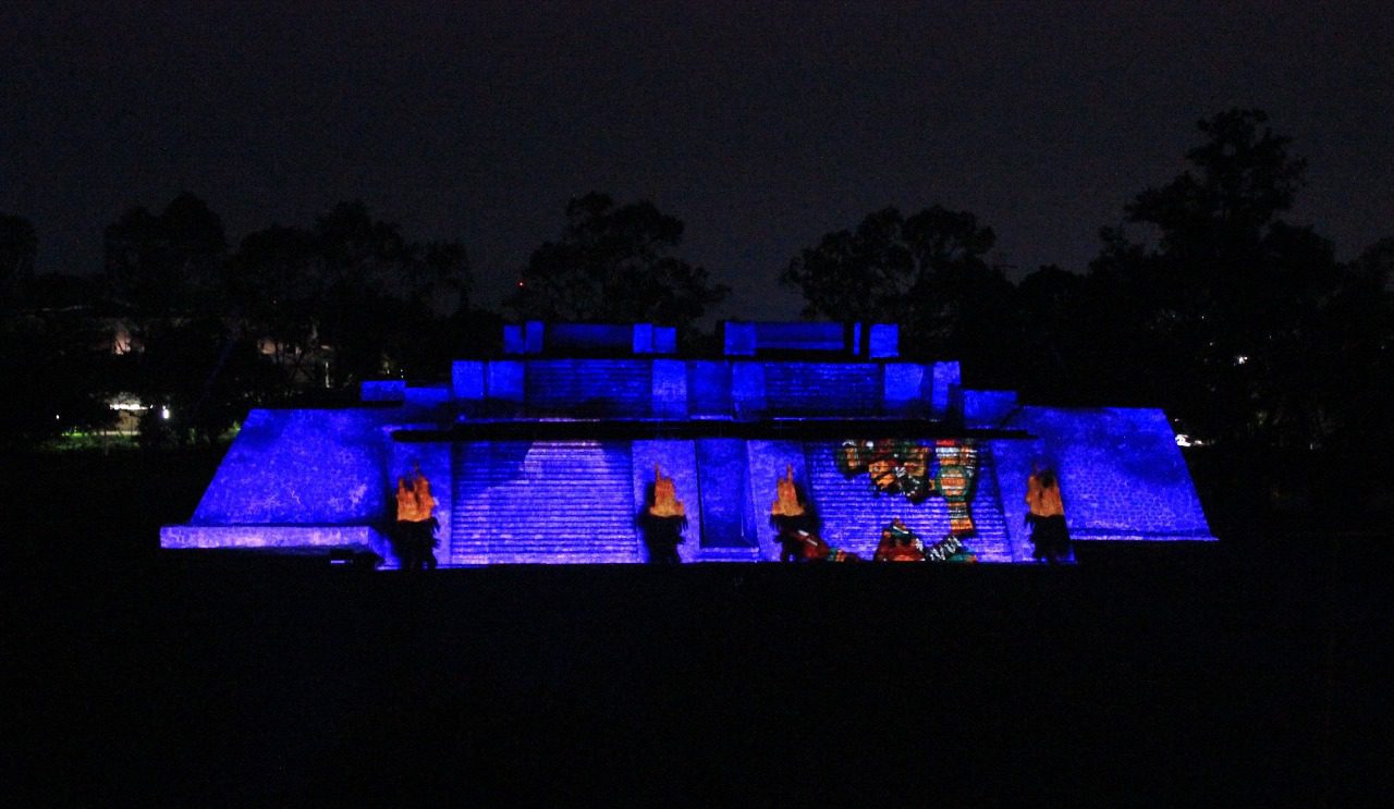Pausarán video Mapping de Teopanzolco por temporada de lluvias