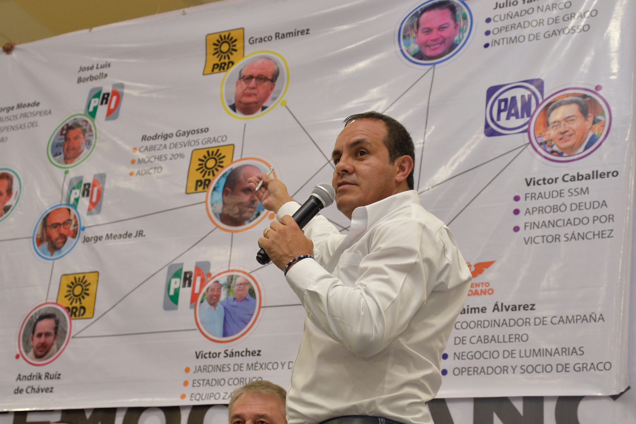 Anuncia Cuauhtémoc Blanco la creación de una Comisión Ciudadana Contra la Corrupción