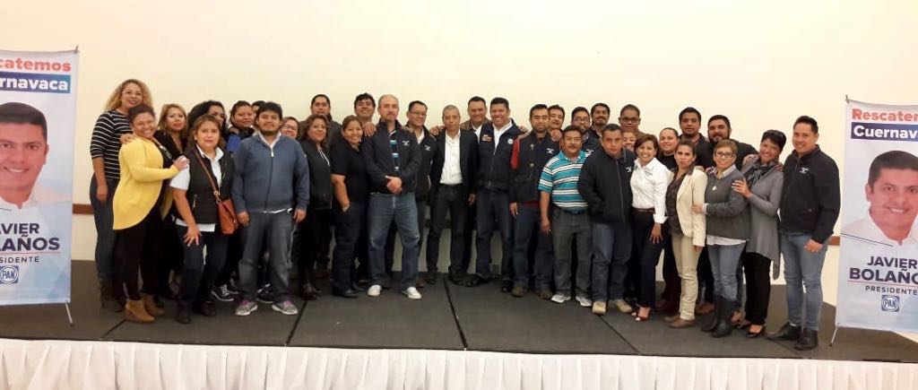 PIDE BOLAÑOS CERRARLE EL PASO A QUIENES QUIEREN SEGUIR SAQUEANDO A CUERNAVACA