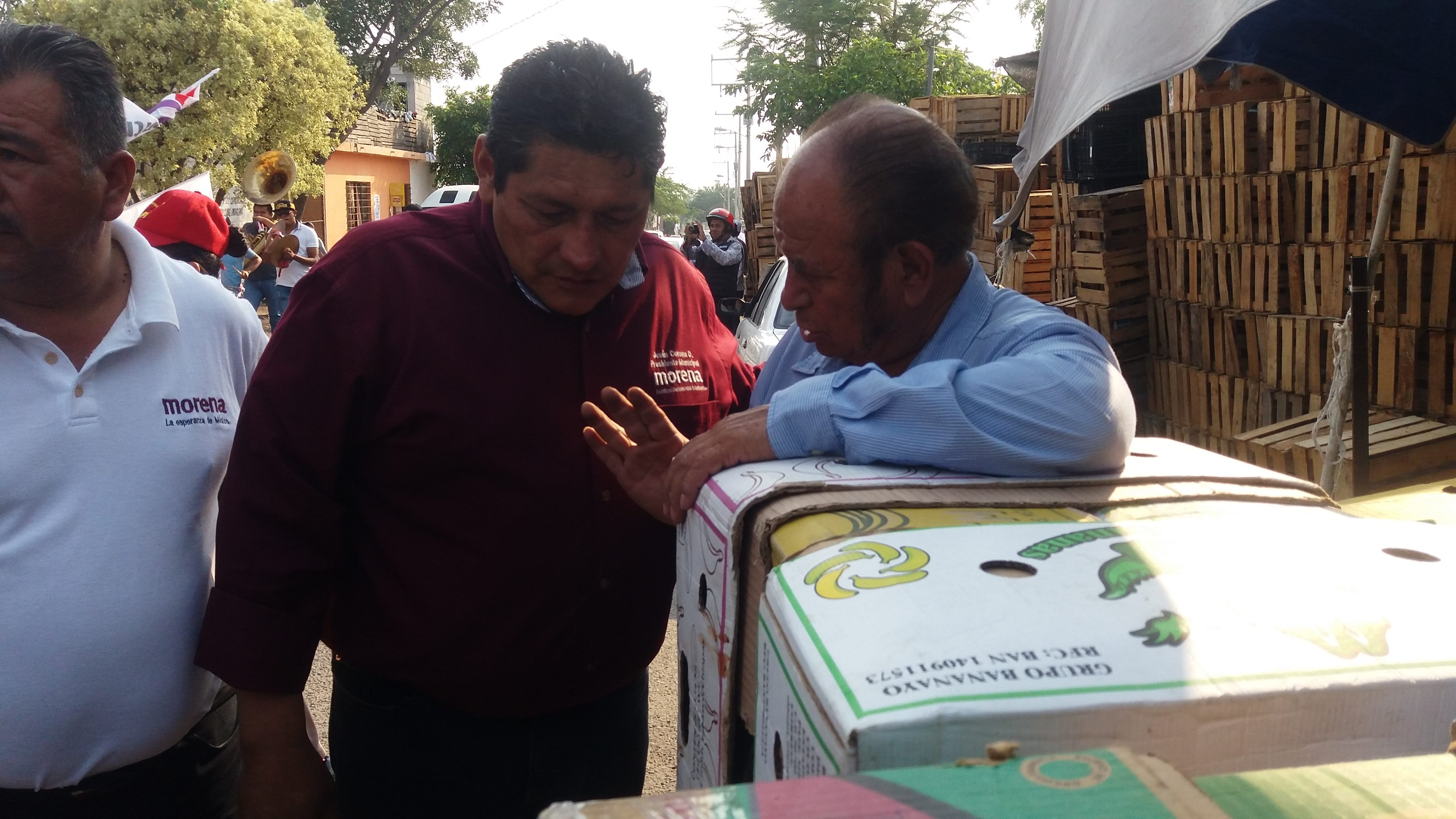 Jesús Corona Damián secomprometió a realizar diferentes obras de infraestructura