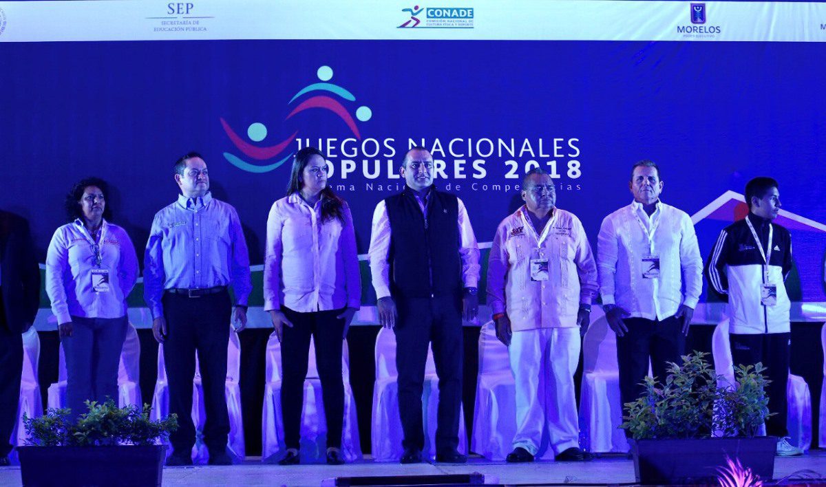 Es Morelos sede de Juegos Nacionales Populares 2018