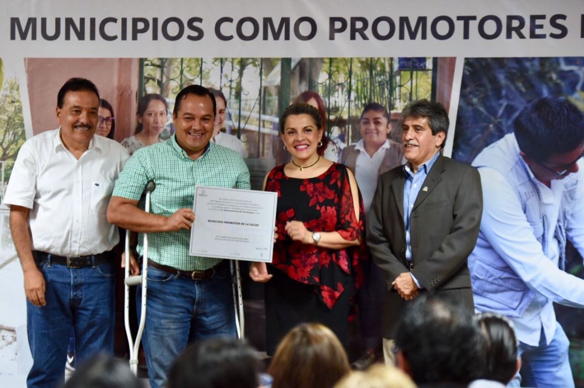 Todos los municipios de Morelos son certificados como Promotores de la Salud