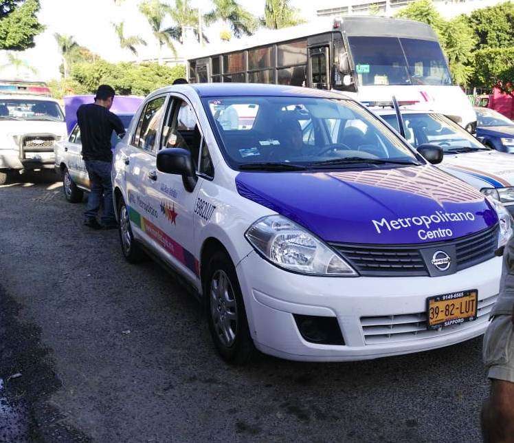 Detectan a “taxis colectivos” ilegales