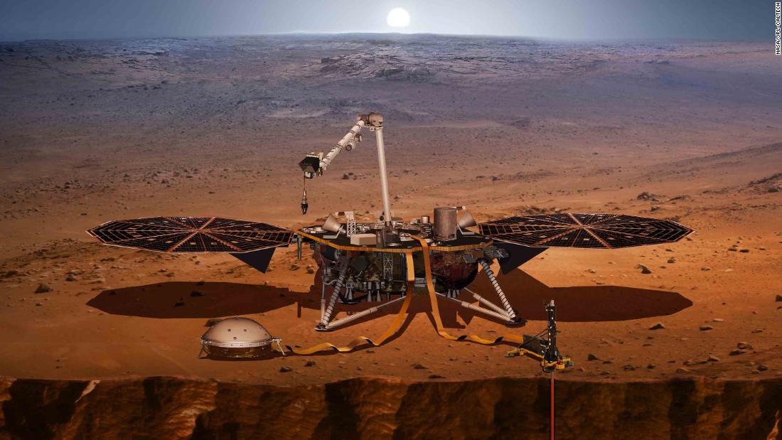 InSight de la NASA aterriza con éxito en Marte, explorará todo el planeta