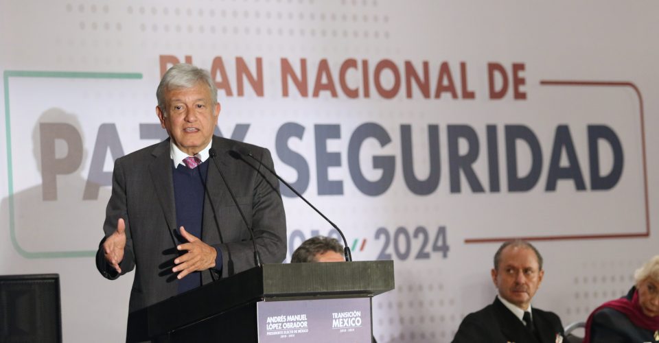 ¿En qué consiste el Plan de Paz y Seguridad que anunció AMLO?