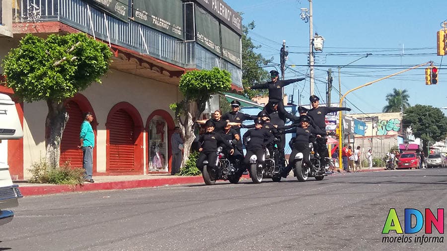 Se llevó a cabo el desfile conmemorativo de la Revolución Mexicana en Cuautla