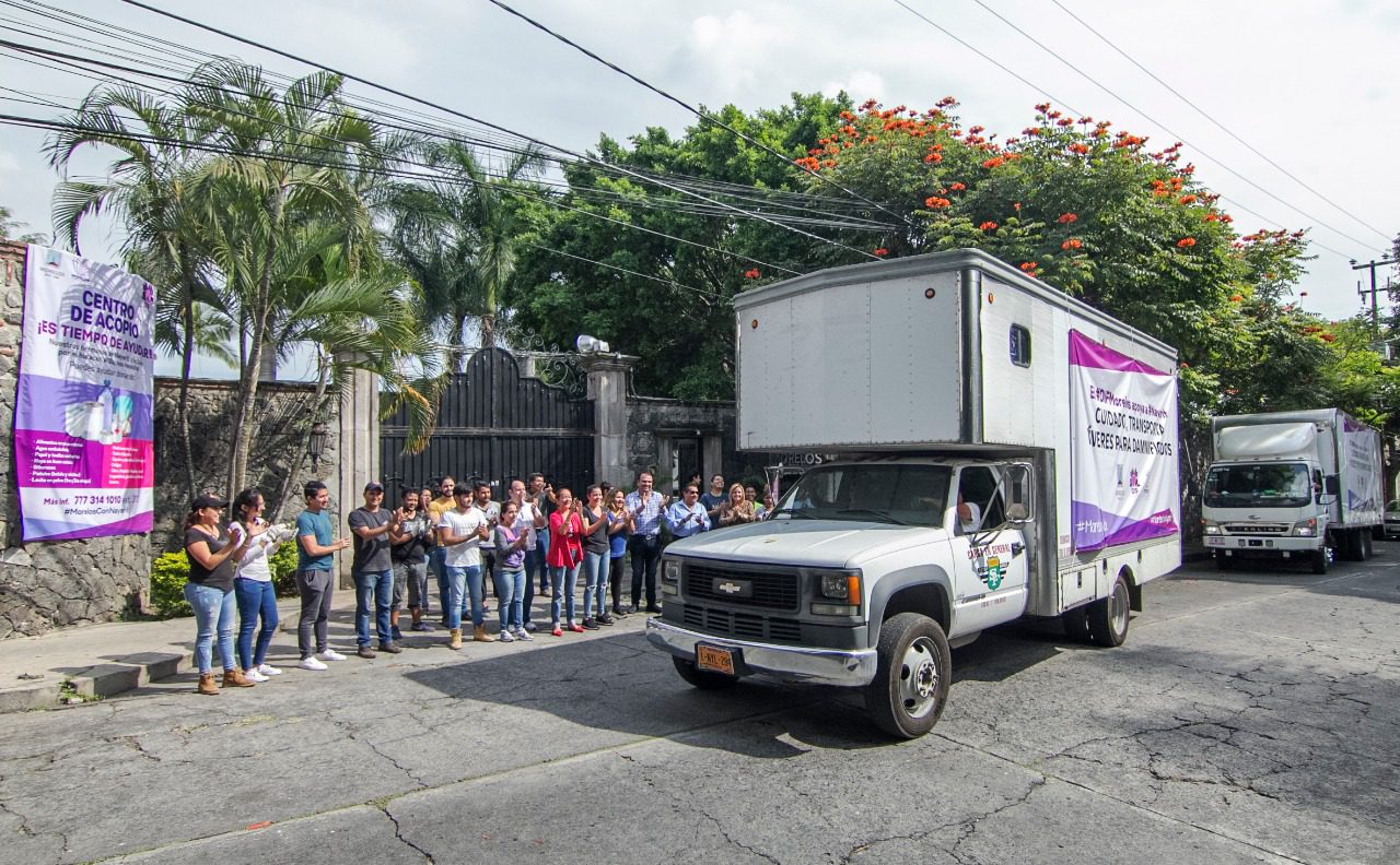 Envía Morelos apoyo damnificados del Nayarit