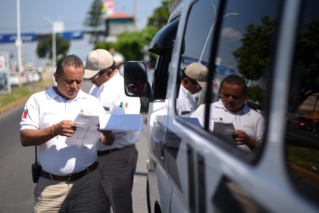 Inician revisión de transporte público de Morelos