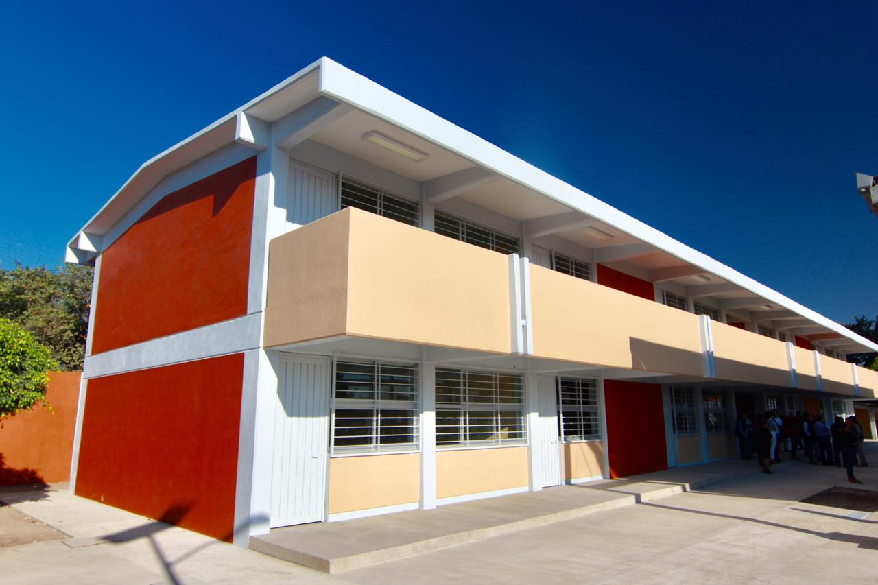 Escuela nueva en epicentro del sismo del 19 de septiembre