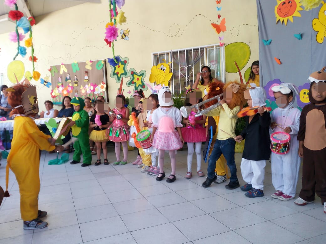 Celebran el inicio de la PRIMAVERA en el CAIC Abejita