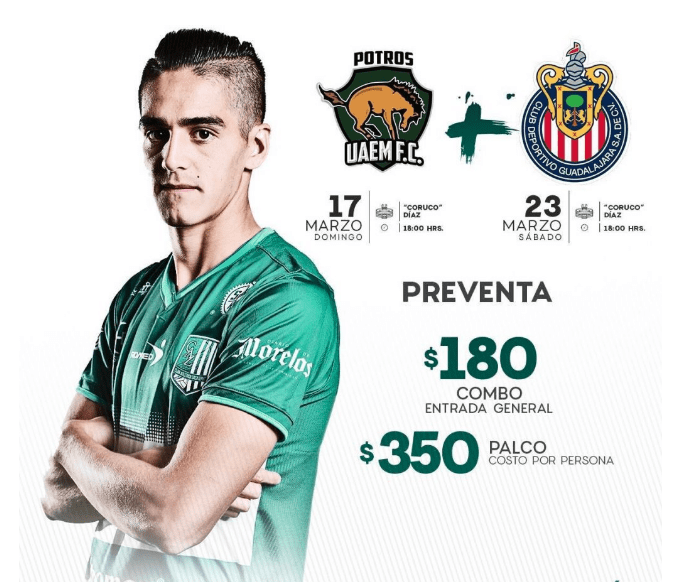 Inicia preventa de boletos para Chivas VS Zacatepec