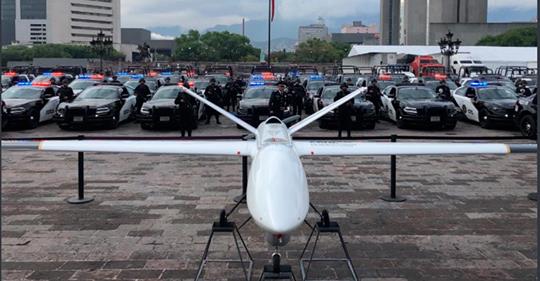 El Bronco presume Dron de 54 mdp para combatir el crimen
