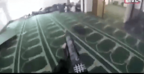 VIDEO Así fue el tiroteo en iglesia de Nueva Zelanda