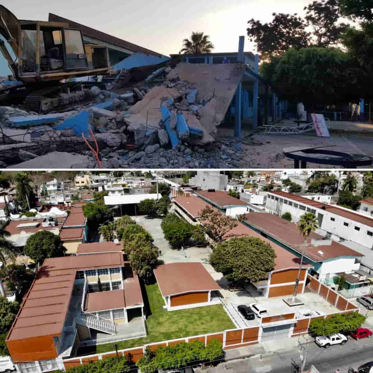 Reconstruida la primaria Narciso Mendoza de Cuautla