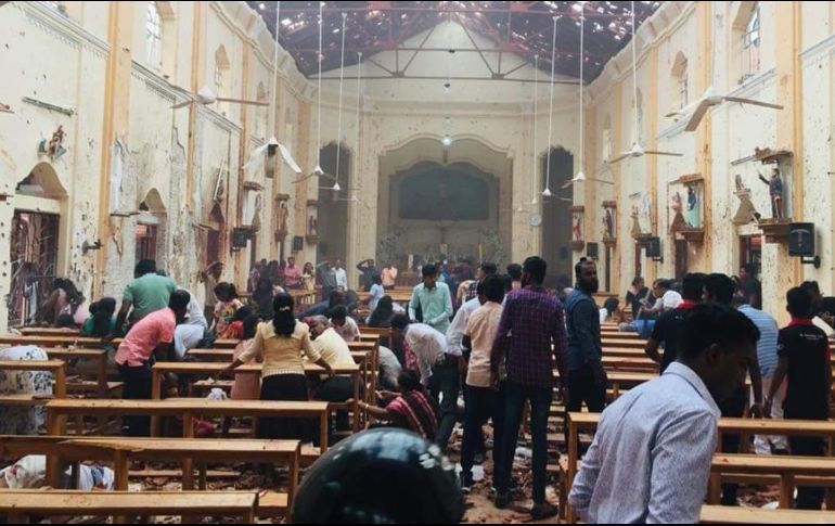 Al menos 200 muertos por atentados terroristas en Sri Lanka