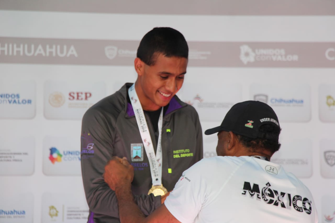 Medalla de oro para Luis Antonio Avilés en Olimpiada Nacional