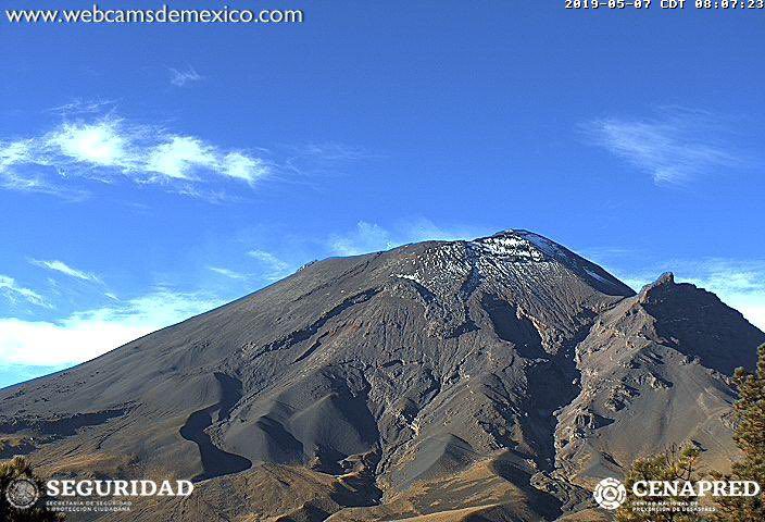Baja alerta volcánica del Popocatépetl a Amarillo Fase 2
