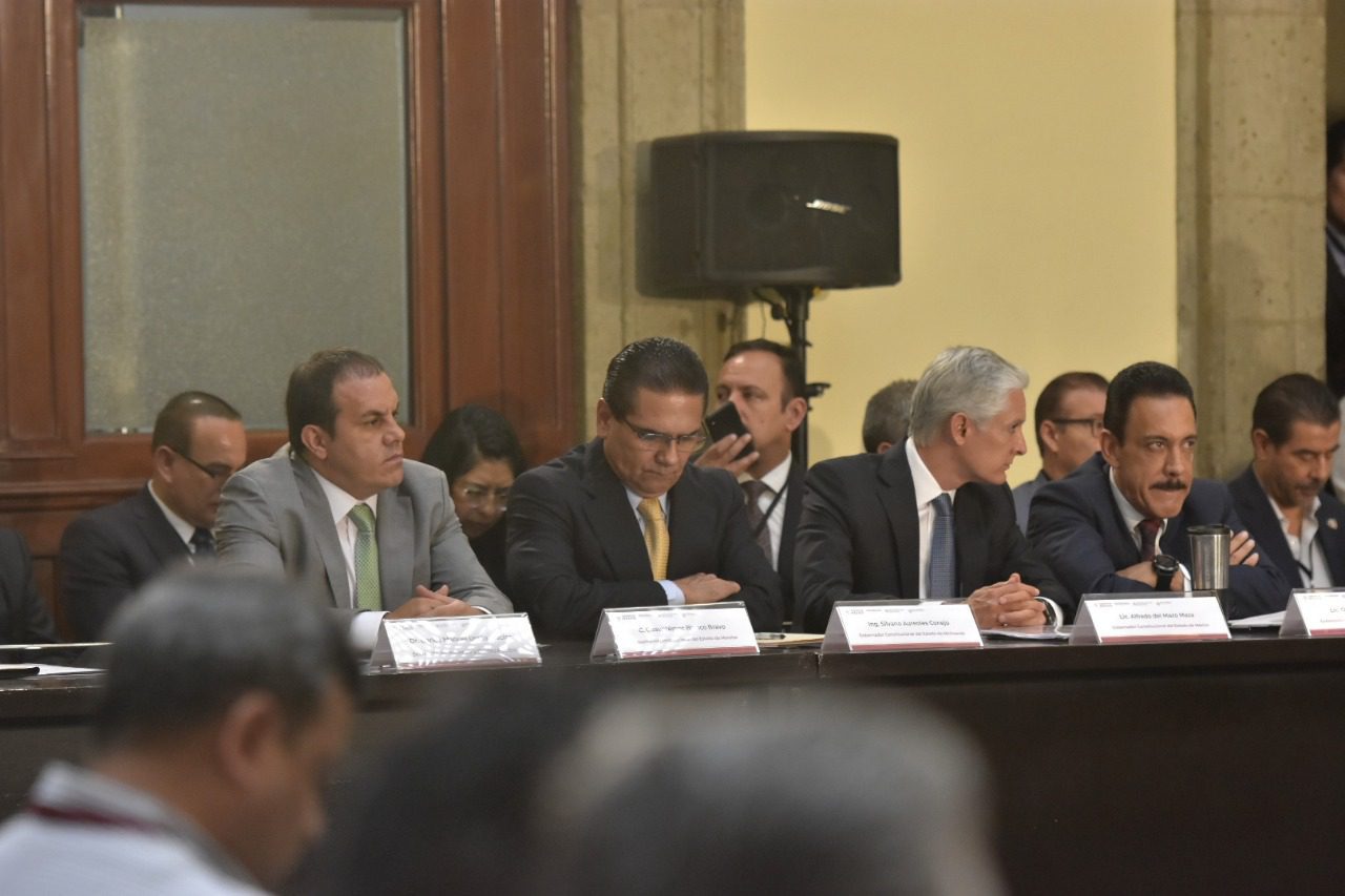 Acude Cuauhtémoc Blanco a la Sesión del Consejo Nacional de Seguridad Pública