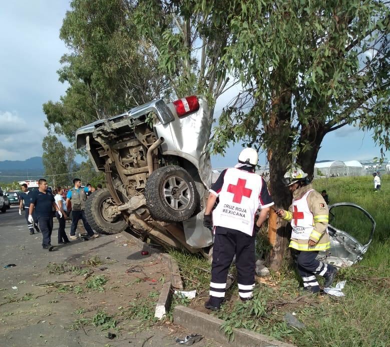 Trágico accidente deja 5 personas muertas en la carretera federal Yecapixtla-Ocuituco