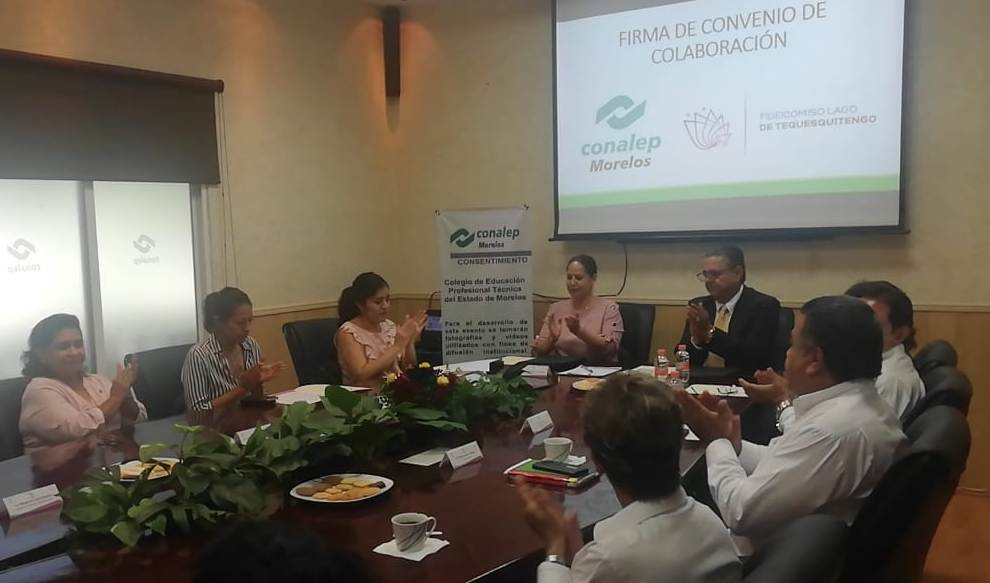 Alumnos de Conalep podrán hacer prácticas en empresas de Tequesquitengo