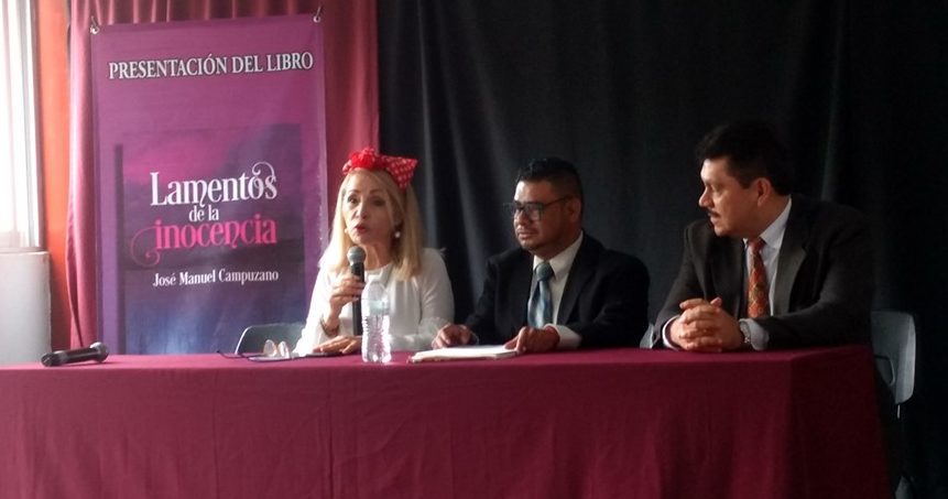 Presentan ‘Lamentos de la inocencia’ en la Universidad Guizar y Valencia