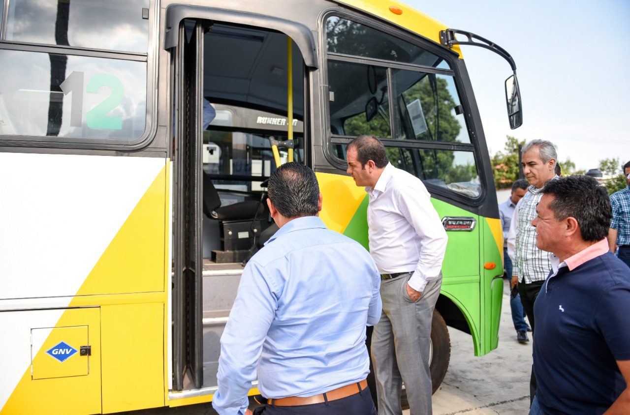 Transportistas a favor de rutas y taxis sustentables