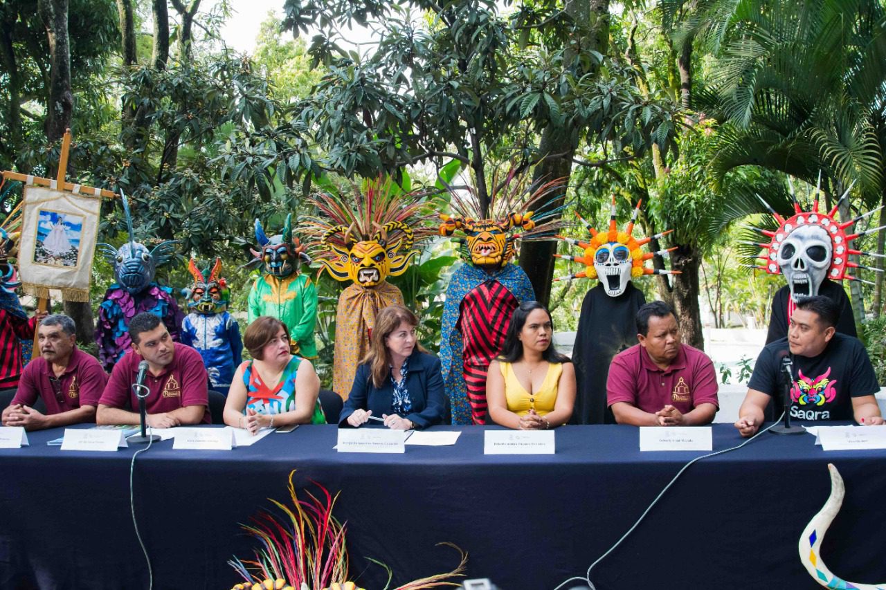 Anuncian fiestas patronales de la Virgen del Rosario en Zacualpan