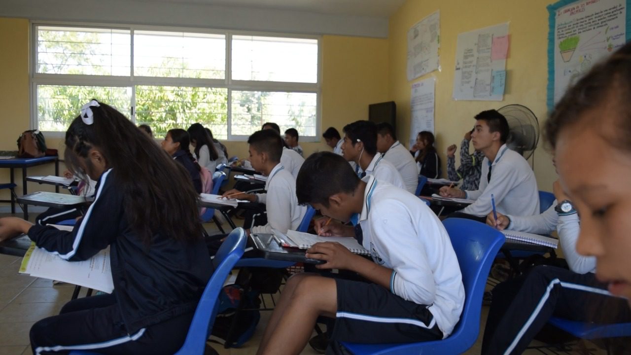 Las clases continúan, no reportan afectaciones por lluvias en escuelas