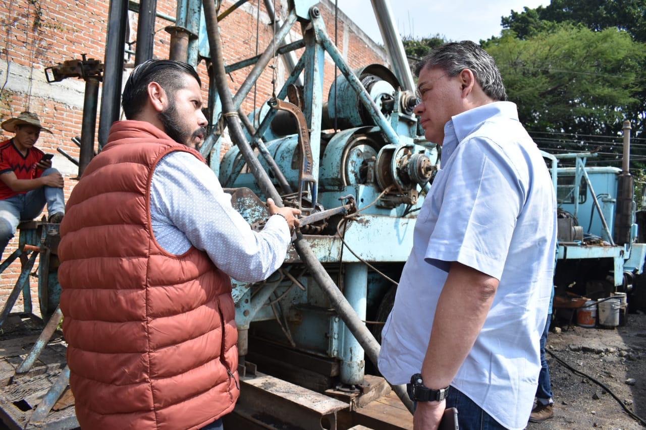 Perforan nuevo pozo para distribución de agua Jiutepec