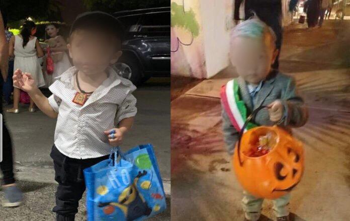 Disfrazan a niños de Ovidio Guzmán y AMLO para Halloween