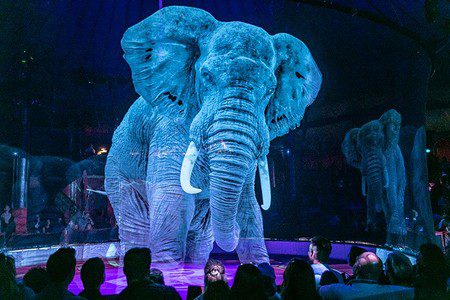 Circo utiliza hologramas para sustituir animales