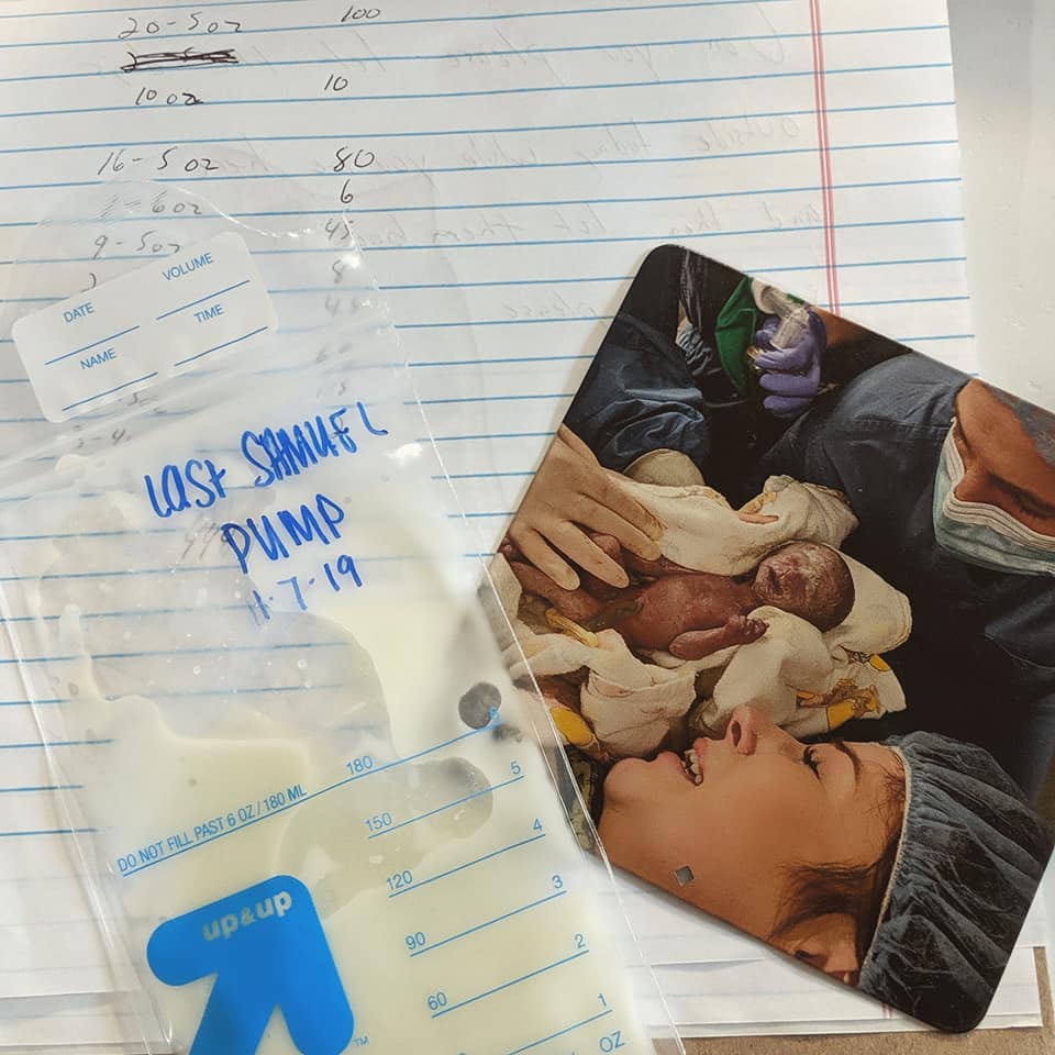 Mujer dona casi 15 litros de leche materna tras la muerte de su bebé