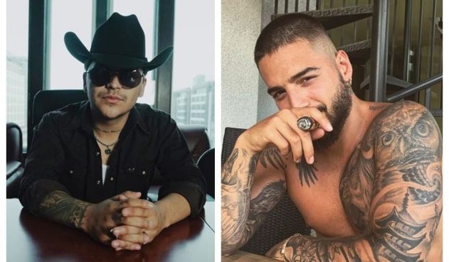 Maluma lanzará canción de ranchero junto a Christian Nodal