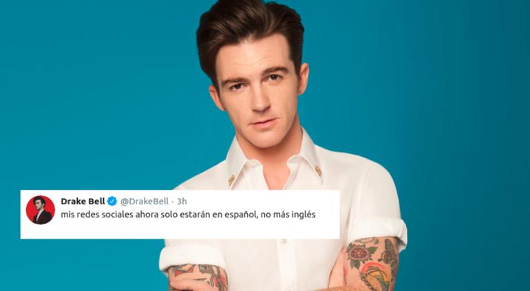 Drake Bell decide que no hablará más inglés, solo español