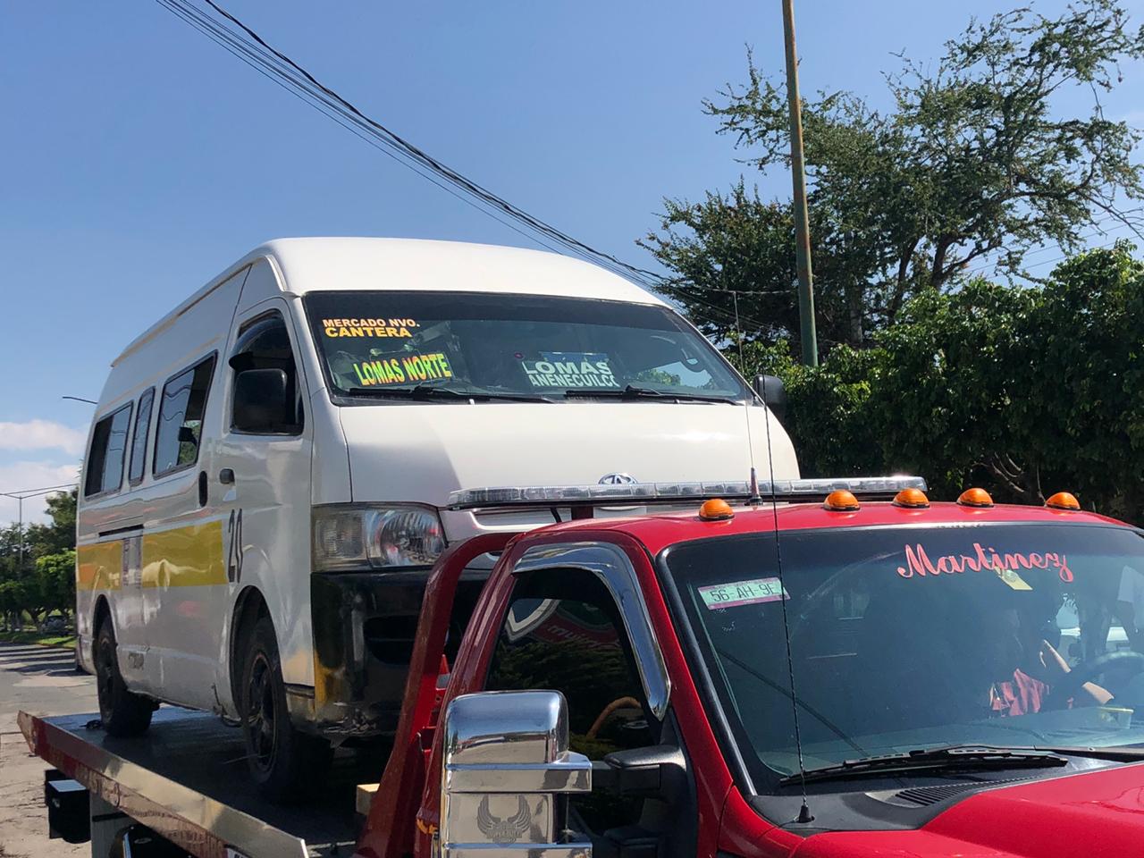 Seguirán operativos contra TRANSPORTE PIRATA