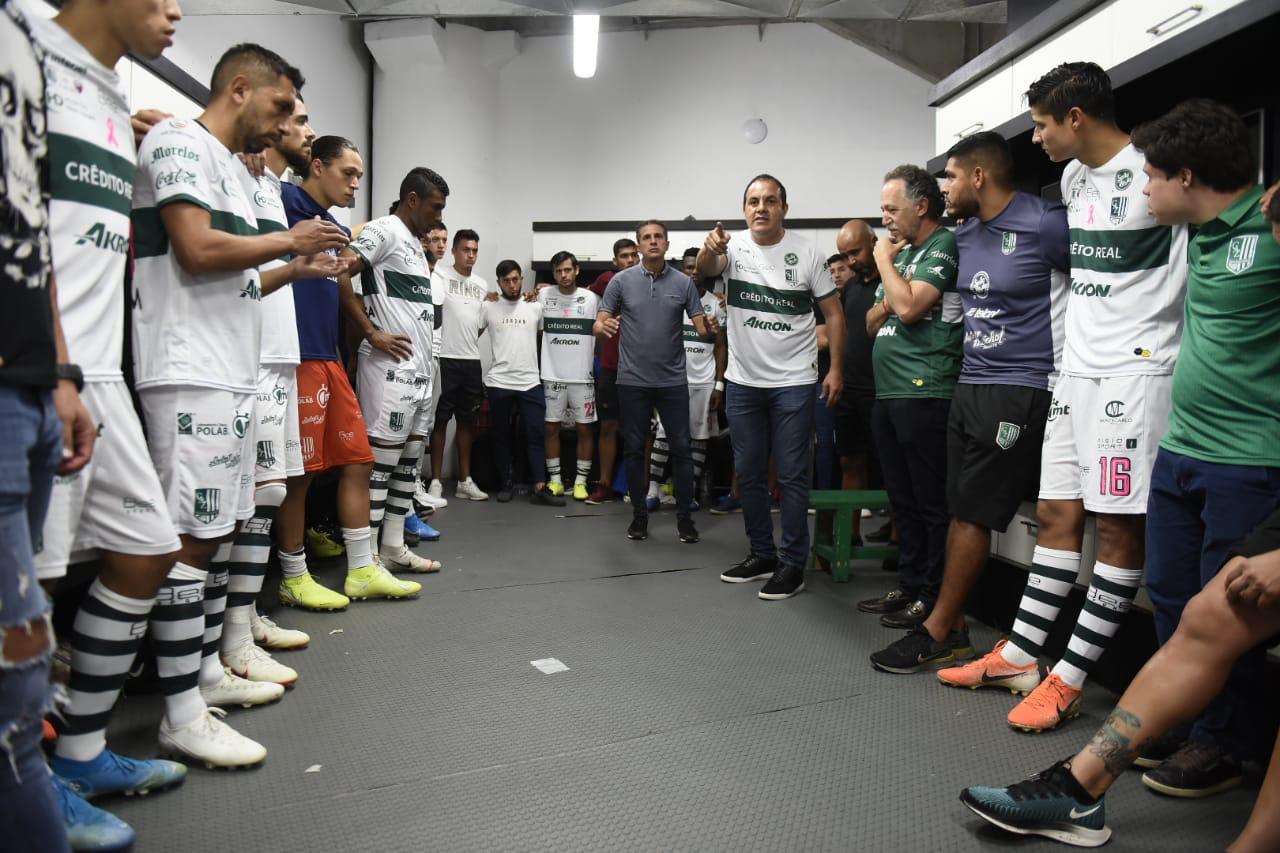 Cuauhtémoc Blanco acude a animar al Atletico de Zacatepec para ascender