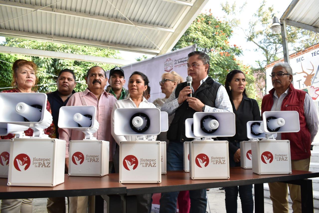 Instalan ALARMAS vecinales en colonias de Jiutepec