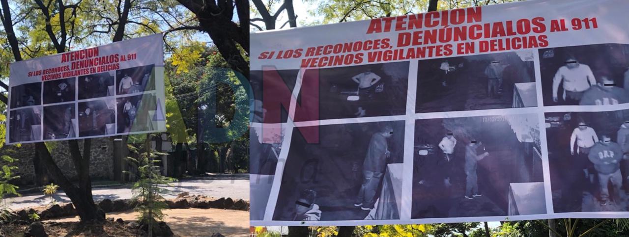 Vecinos de Cuernavaca difunden ROSTROS de LADRONES para que los denuncien