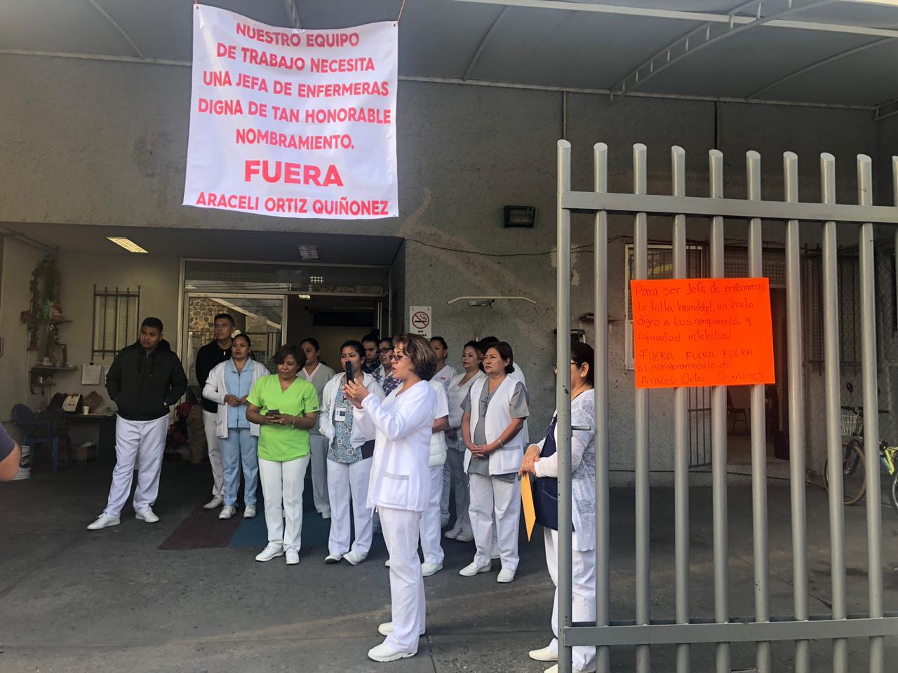 Se manifiestan enfermeras de ISSSTE Jojutla
