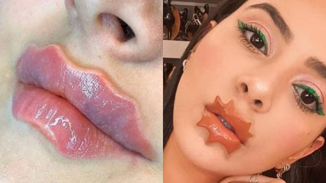 Labios de Diablo: la nueva moda peligrosa