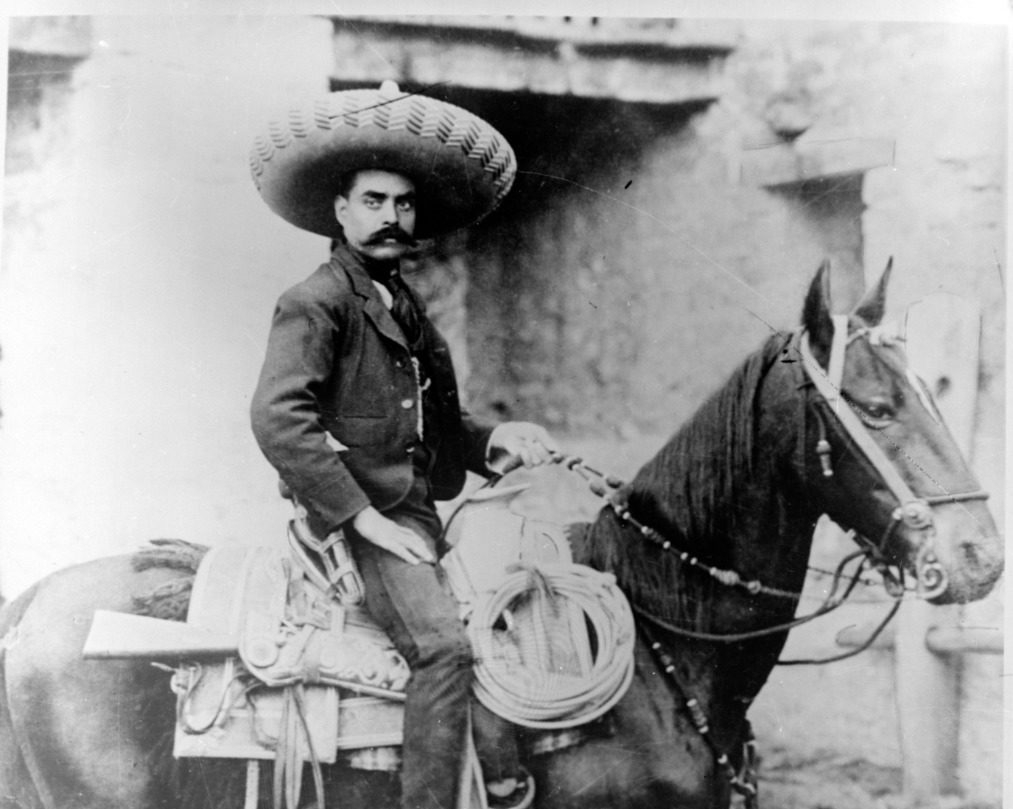 Expondrán fotografías de Emiliano Zapata en Jardín Borda