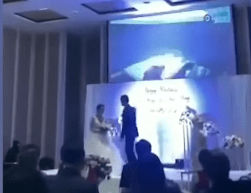 Novio expone en plena boda la infidelidad de su esposa