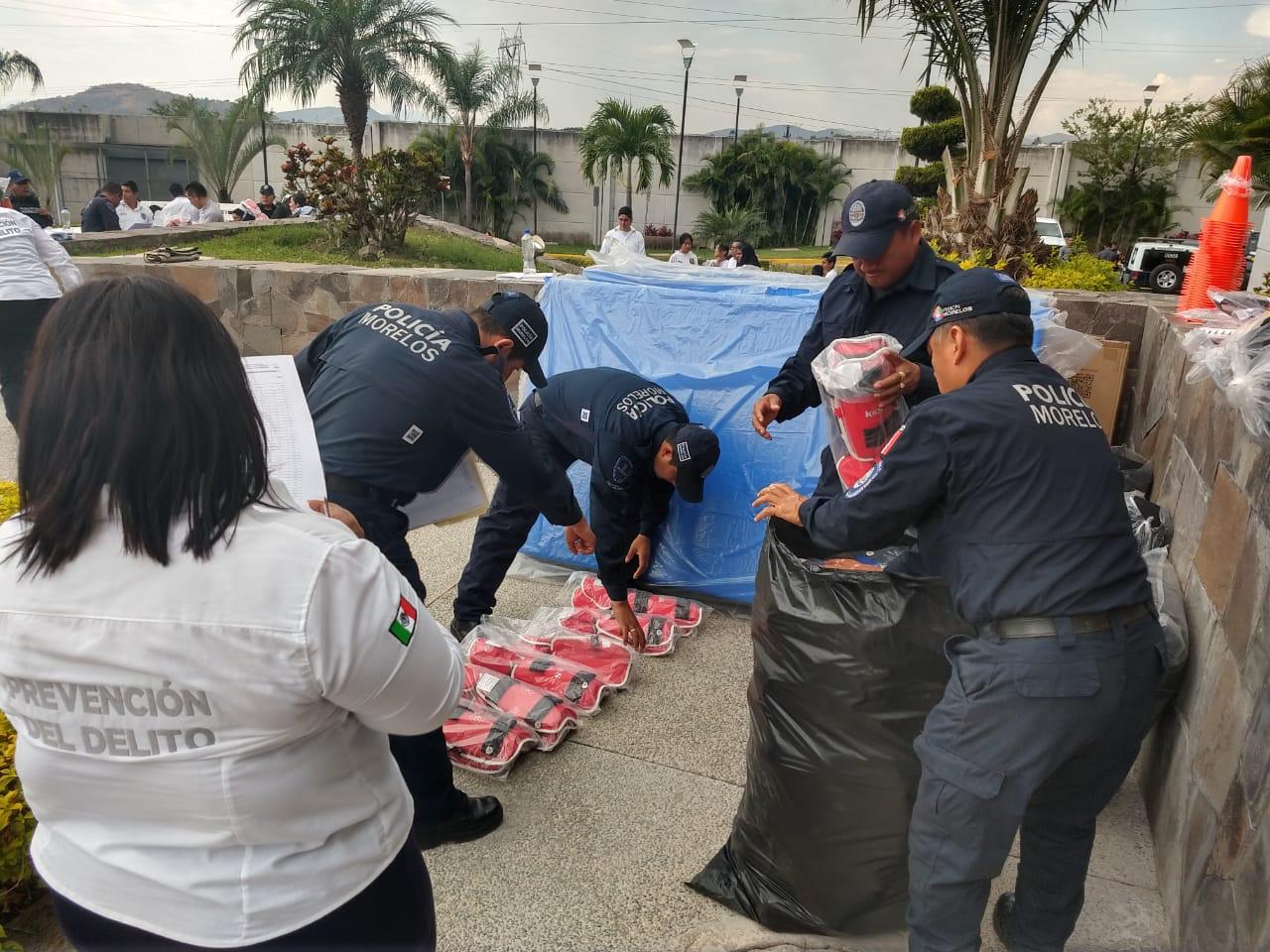 ‘Patrulla Juvenil’ de Cuautla recibe herramientas para operar