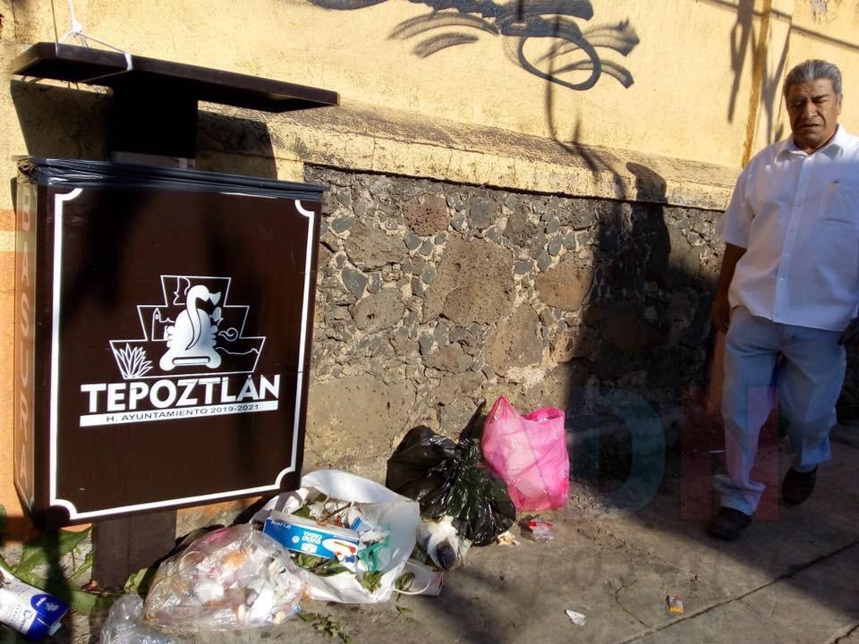 Dejan BASURERO en Carnaval de Tepoztlán