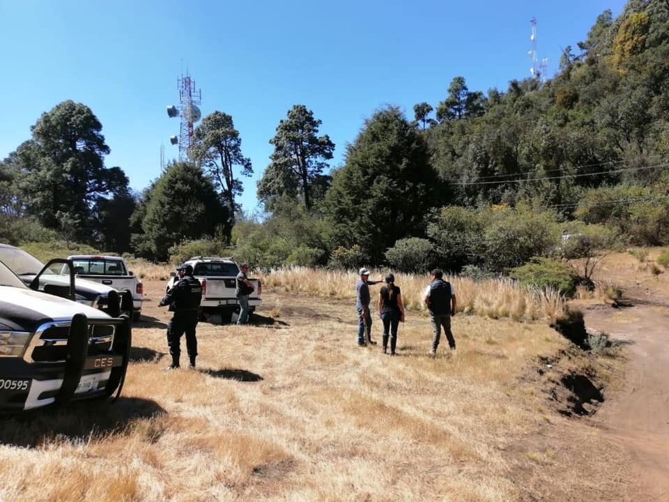 Buscan fosas clandestinas en Huitzilac, Morelos